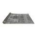 Sideview of Oriental Gray Industrial Rug, urb1862gry