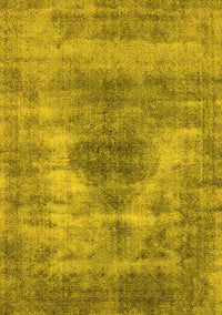 Oriental Yellow Industrial Rug, urb1862yw