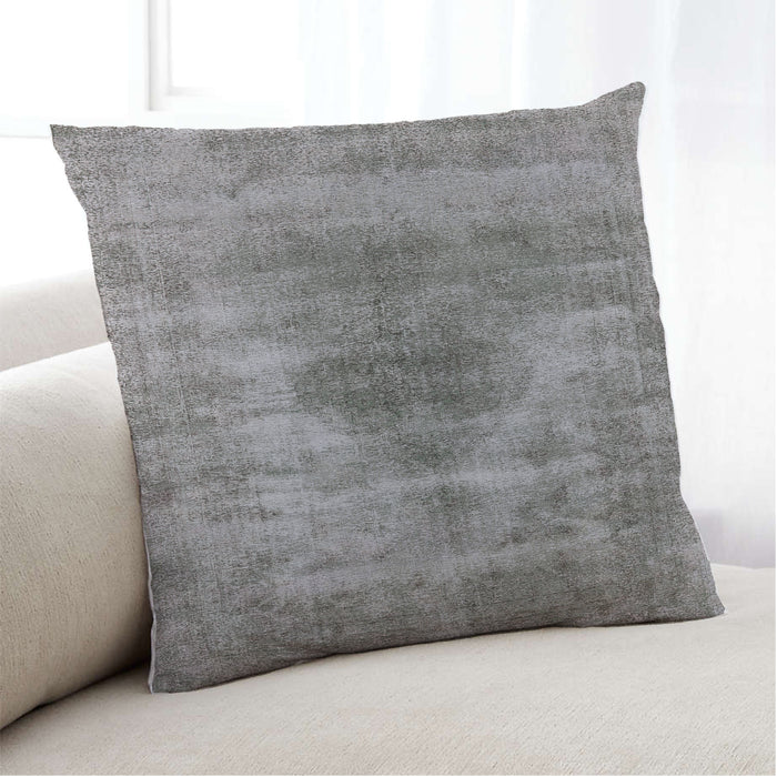 Lifestyle Image of Mid-Century Modern Urban Square Sandstone Brown Throw Pillow, 18 inch by 18 inch, pwurb1862