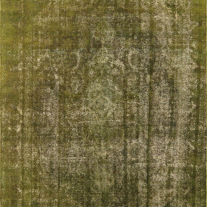 Mid-Century Modern Hazel Green Oriental Rug, urb1863