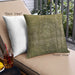 Front View of Mid-Century Modern Urban Square Hazel Green Throw Pillow, 18 inch by 18 inch, pwurb1863