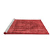 Industrial Red Washable Rugs