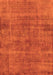 Machine Washable Oriental Orange Industrial Area Rugs, wshurb1864org