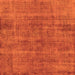 Square Oriental Orange Industrial Rug, urb1864org