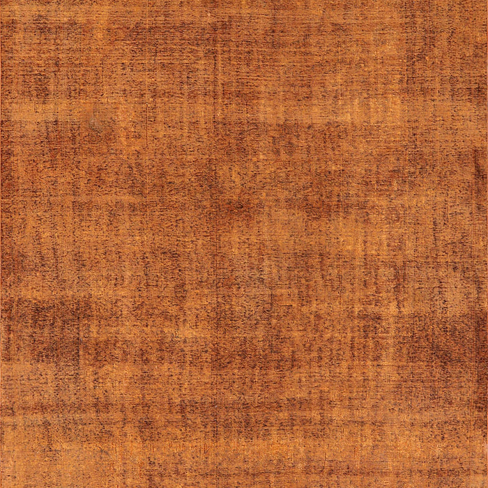 Mid-Century Modern Orange Red Orange Oriental Rug, urb1864