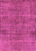 Machine Washable Oriental Purple Industrial Area Rugs, wshurb1864pur
