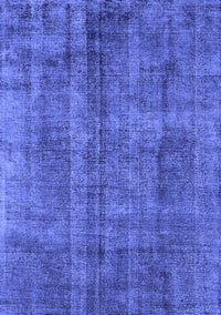 Oriental Blue Industrial Rug, urb1865blu