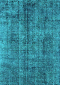 Oriental Turquoise Industrial Rug, urb1865turq