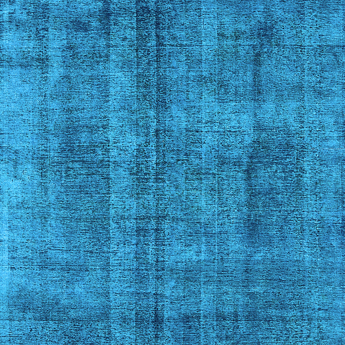 Machine Washable Oriental Light Blue Industrial Rug, wshurb1865lblu
