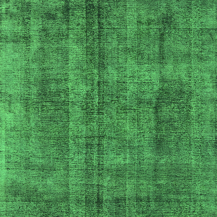 Machine Washable Oriental Green Industrial Area Rugs, wshurb1865grn