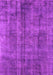 Machine Washable Oriental Pink Industrial Rug, wshurb1865pnk