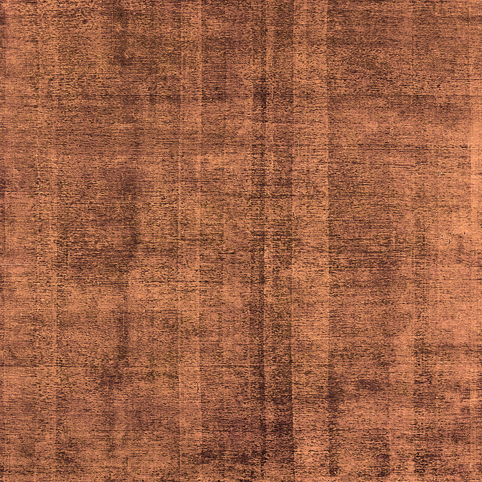 Square Oriental Orange Industrial Rug, urb1865org