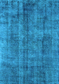 Oriental Light Blue Industrial Rug, urb1865lblu