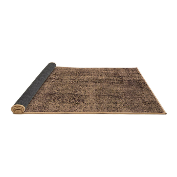 Sideview of Oriental Brown Industrial Rug, urb1865brn
