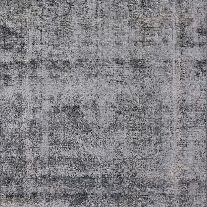 Machine Washable Industrial Modern Grey Gray Rug, wshurb1866
