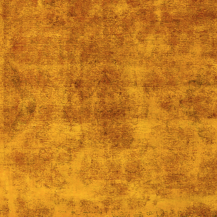 Machine Washable Oriental Yellow Industrial Rug, wshurb1867yw