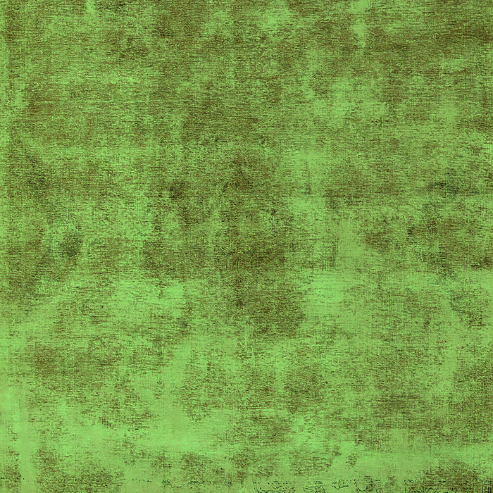 Machine Washable Oriental Green Industrial Area Rugs, wshurb1867grn