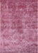 Mid-Century Modern Dark Hot Pink Oriental Rug, urb1867