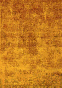 Oriental Yellow Industrial Rug, urb1867yw