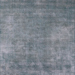 Square Machine Washable Industrial Modern Silver Gray Rug, wshurb1868