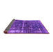 Sideview of Oriental Purple Industrial Rug, urb1869pur