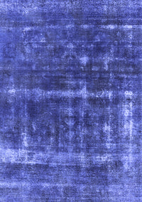 Oriental Blue Industrial Rug, urb1869blu