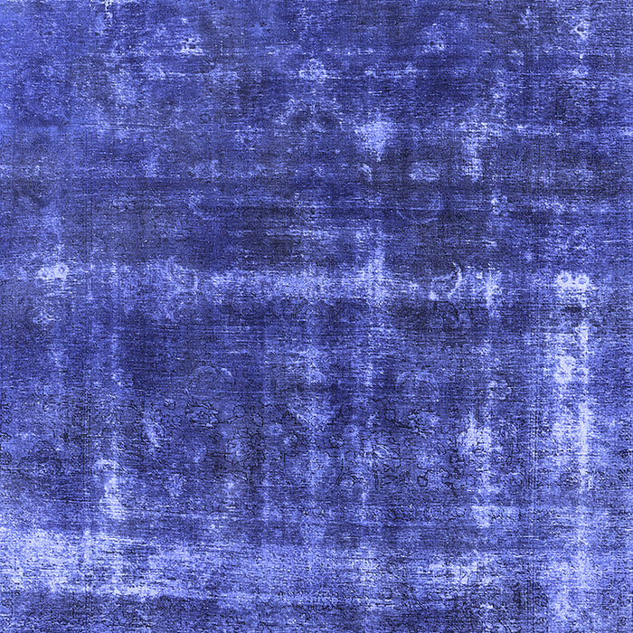 Oriental Blue Industrial Rug, urb1869blu