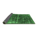 Sideview of Oriental Emerald Green Industrial Rug, urb1869emgrn