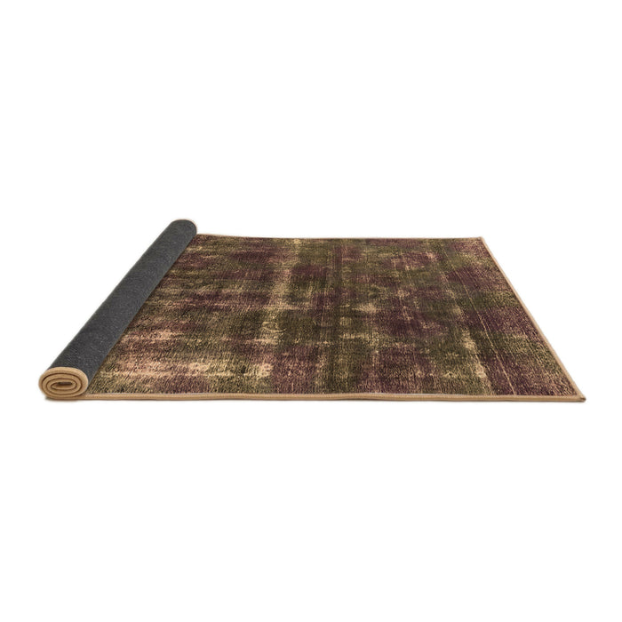 Sideview of Oriental Brown Industrial Rug, urb1869brn