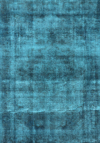 Oriental Light Blue Industrial Rug, urb1870lblu