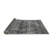 Sideview of Oriental Gray Industrial Rug, urb1870gry