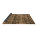 Sideview of Oriental Brown Industrial Rug, urb1870brn