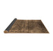 Sideview of Oriental Brown Industrial Rug, urb1871brn