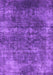 Machine Washable Oriental Purple Industrial Area Rugs, wshurb1871pur