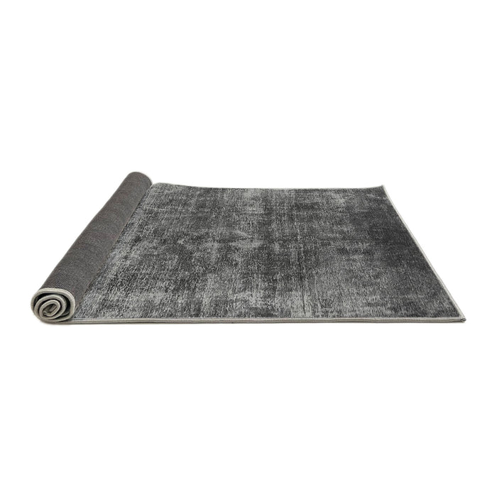 Sideview of Oriental Gray Industrial Rug, urb1871gry