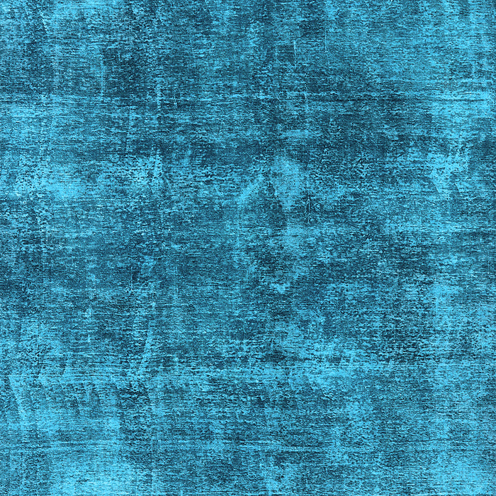 Machine Washable Oriental Light Blue Industrial Rug, wshurb1871lblu