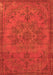 Machine Washable Oriental Orange Industrial Area Rugs, wshurb1872org