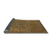 Sideview of Oriental Light Blue Industrial Rug, urb1872lblu