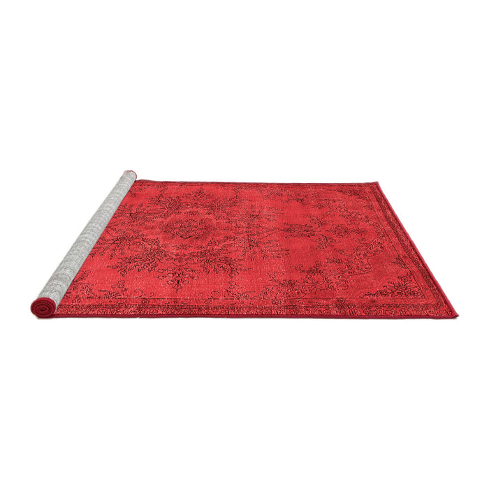 Industrial Red Washable Rugs