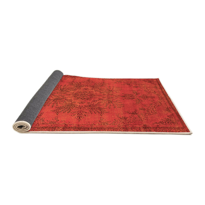Sideview of Oriental Orange Industrial Rug, urb1872org