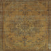 Square Oriental Light Blue Industrial Rug, urb1872lblu