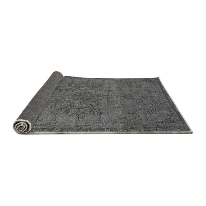 Sideview of Oriental Gray Industrial Rug, urb1872gry
