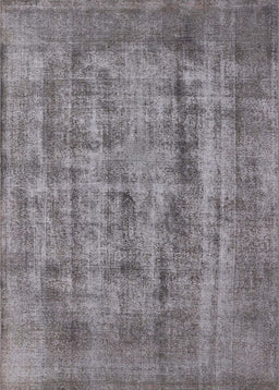 Mid-Century Modern Cloudy Gray Oriental Rug, urb1873