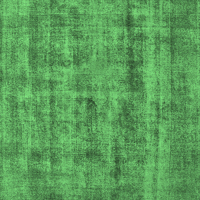 Machine Washable Oriental Emerald Green Industrial Area Rugs, wshurb1873emgrn