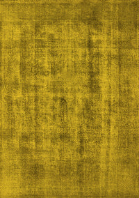 Oriental Yellow Industrial Rug, urb1873yw