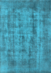 Oriental Light Blue Industrial Rug, urb1873lblu