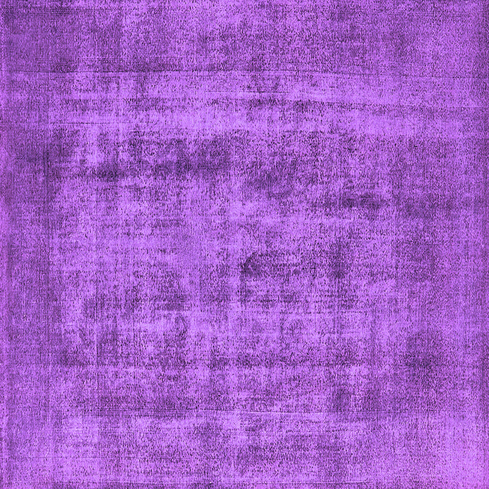 Square Oriental Purple Industrial Rug, urb1873pur