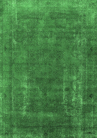 Oriental Emerald Green Industrial Rug, urb1874emgrn