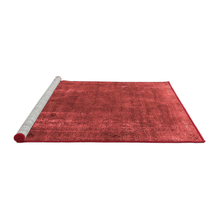 Industrial Red Washable Rugs
