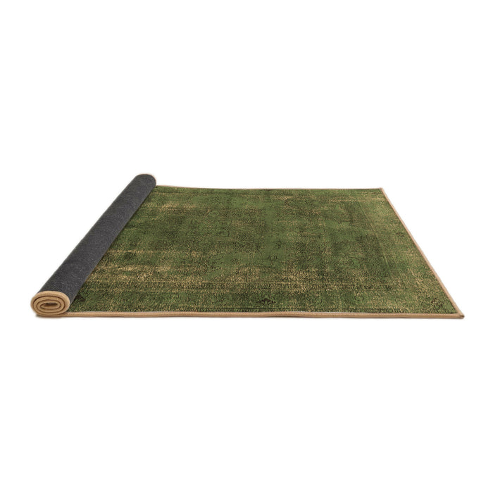 Sideview of Oriental Brown Industrial Rug, urb1874brn